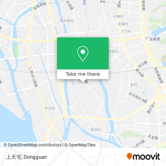 上天宅 map