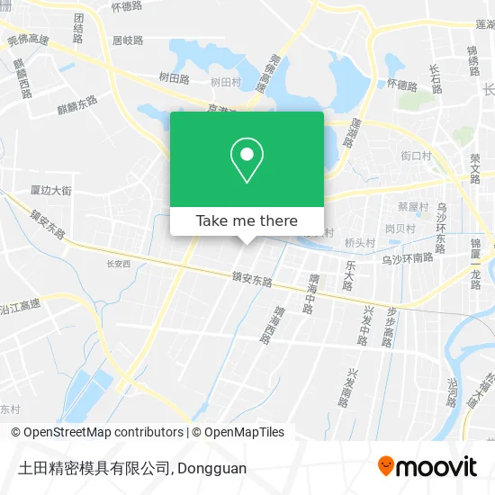 土田精密模具有限公司 map