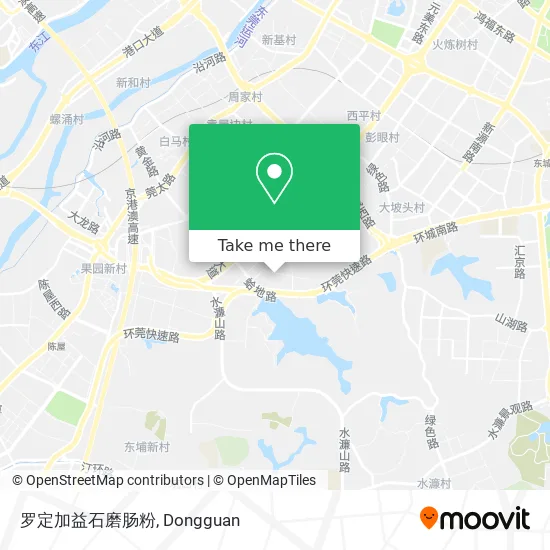 罗定加益石磨肠粉 map
