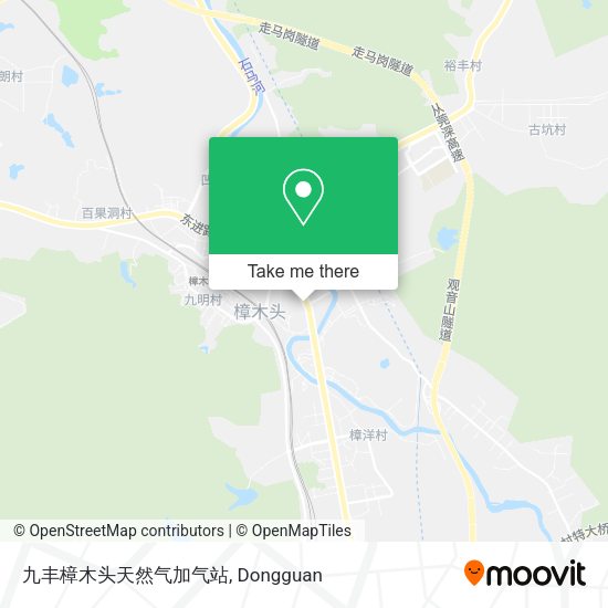 九丰樟木头天然气加气站 map