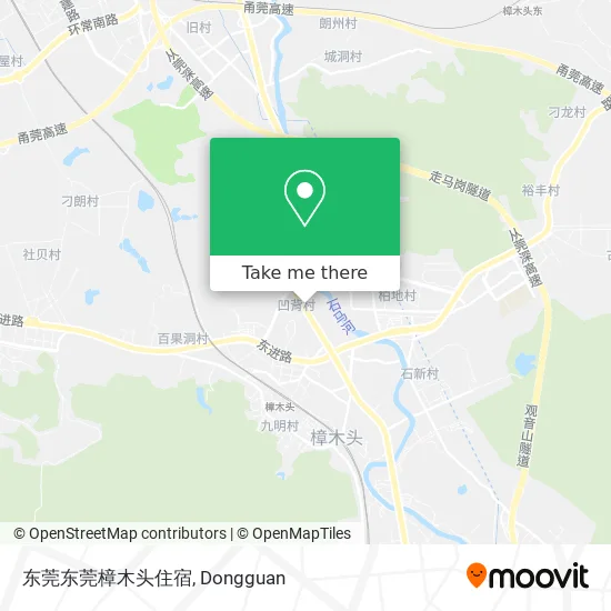 东莞东莞樟木头住宿 map
