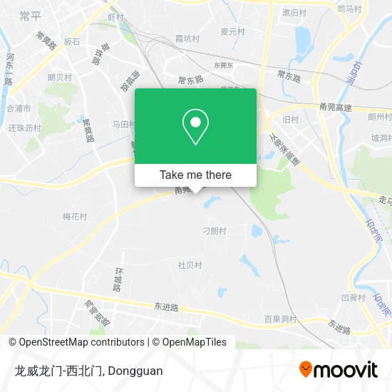 龙威龙门-西北门 map