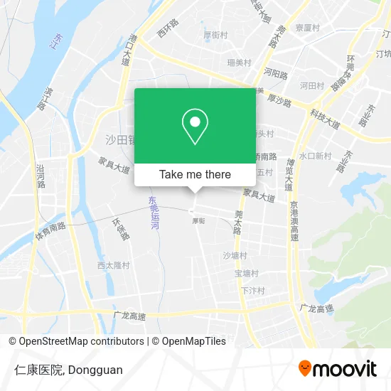 仁康医院 map