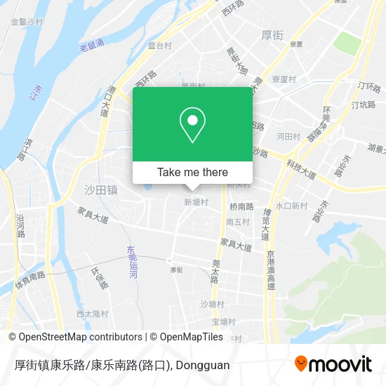 厚街镇康乐路/康乐南路(路口) map