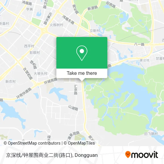 京深线/钟屋围商业二街(路口) map