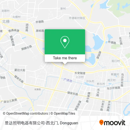 昱达照明电器有限公司-西北门 map