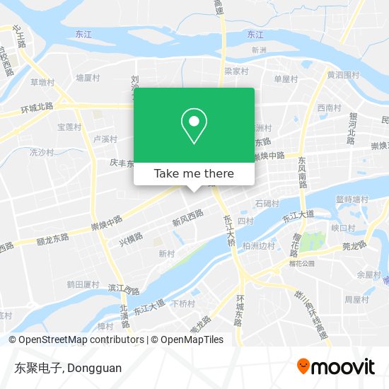 东聚电子 map