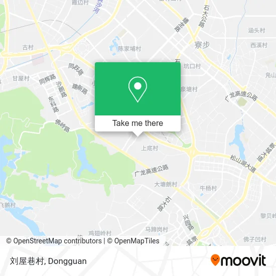 刘屋巷村 map