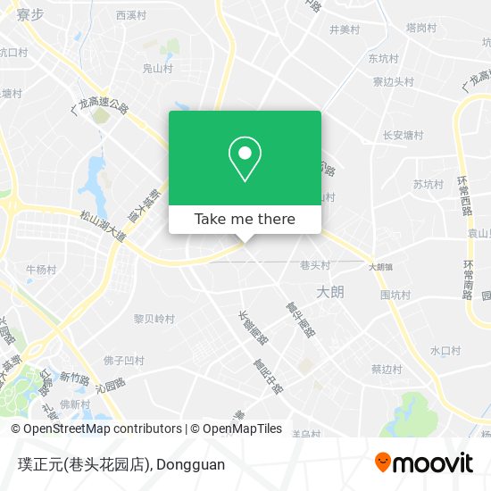 璞正元(巷头花园店) map