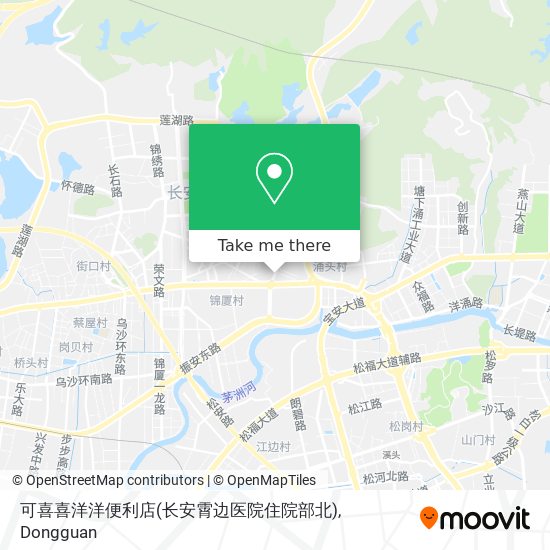 可喜喜洋洋便利店(长安霄边医院住院部北) map