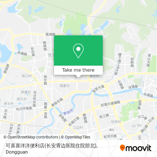 可喜喜洋洋便利店(长安霄边医院住院部北) map