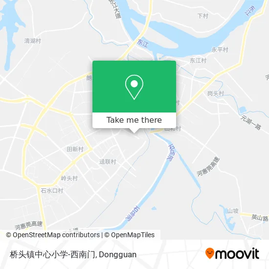 桥头镇中心小学-西南门 map