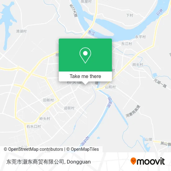 东莞市灏东商贸有限公司 map