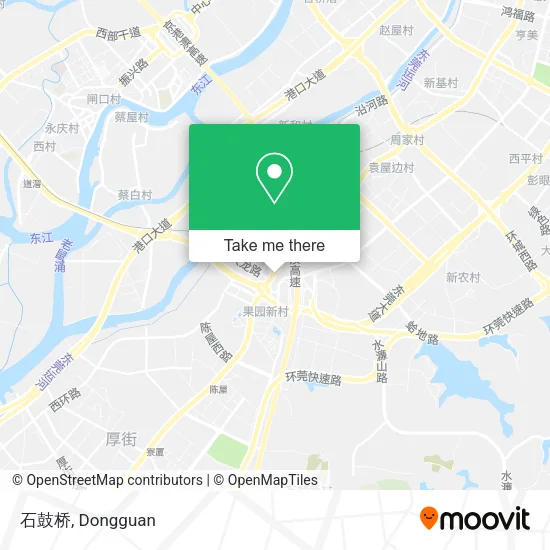石鼓桥 map