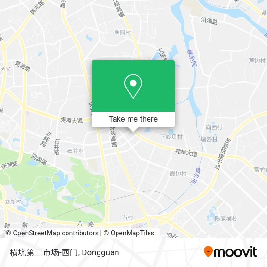 横坑第二市场-西门 map