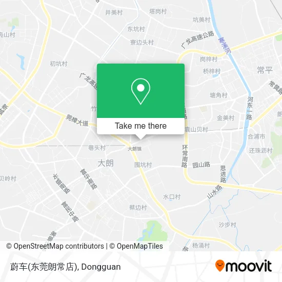 蔚车(东莞朗常店) map