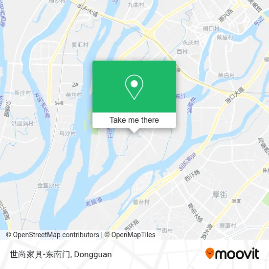 世尚家具-东南门 map
