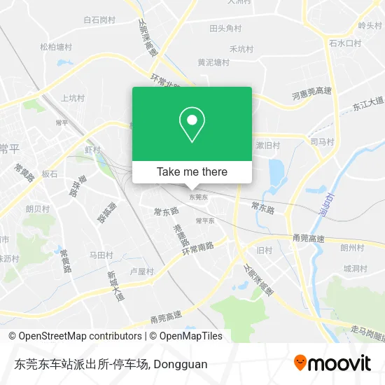 东莞东车站派出所-停车场 map