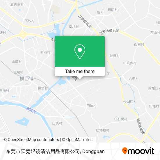 东莞市阳竞眼镜清洁用品有限公司 map