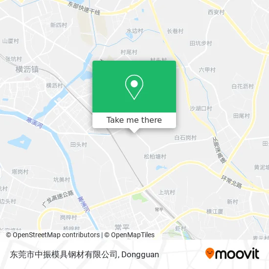 东莞市中振模具钢材有限公司 map