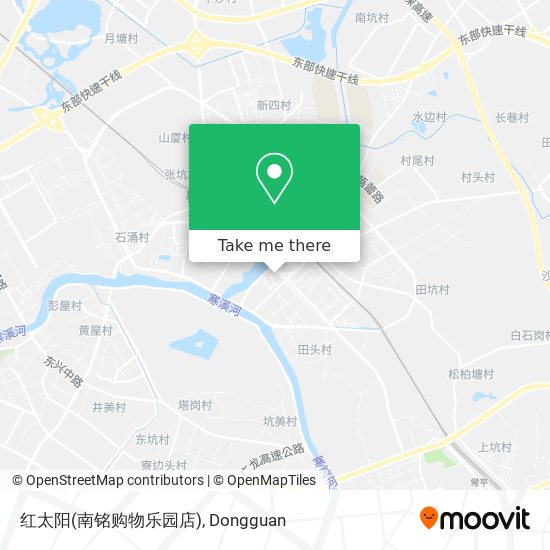 红太阳(南铭购物乐园店) map