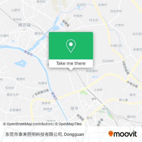 东莞市泰来照明科技有限公司 map