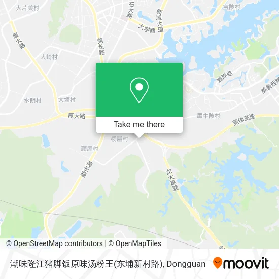 潮味隆江猪脚饭原味汤粉王(东埔新村路) map