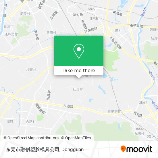 东莞市融创塑胶模具公司 map