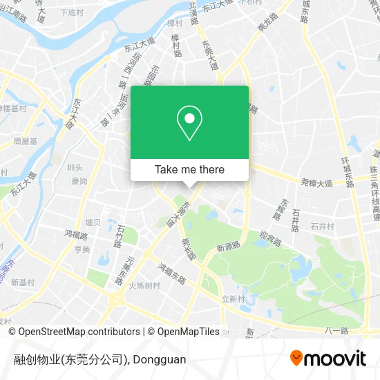 融创物业(东莞分公司) map