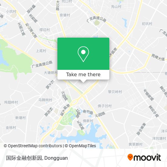国际金融创新园 map