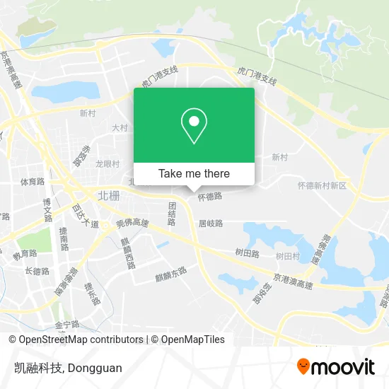 凯融科技 map