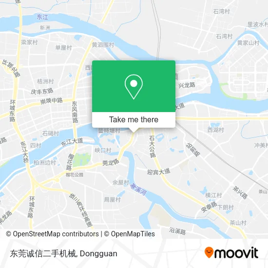 东莞诚信二手机械 map