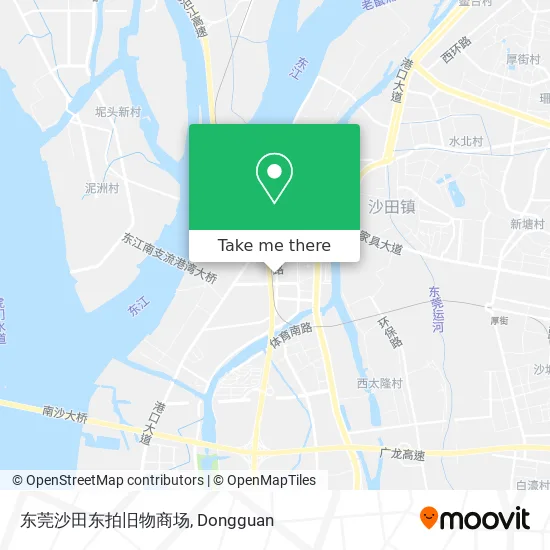 东莞沙田东拍旧物商场 map