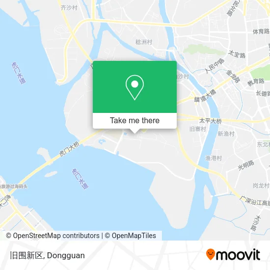 旧围新区 map