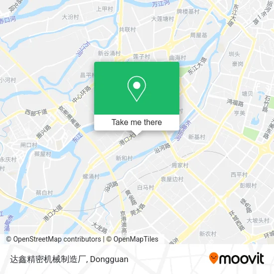达鑫精密机械制造厂 map