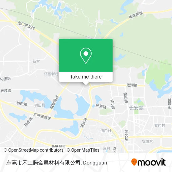 东莞市禾二腾金属材料有限公司 map