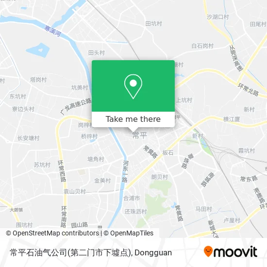 常平石油气公司(第二门市下墟点) map