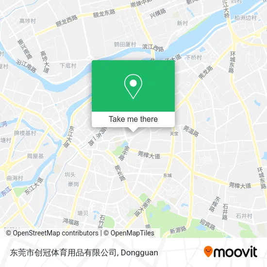 东莞市创冠体育用品有限公司 map