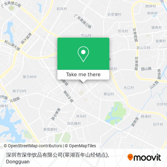 深圳市深华饮品有限公司(翠湖百年山经销点) map