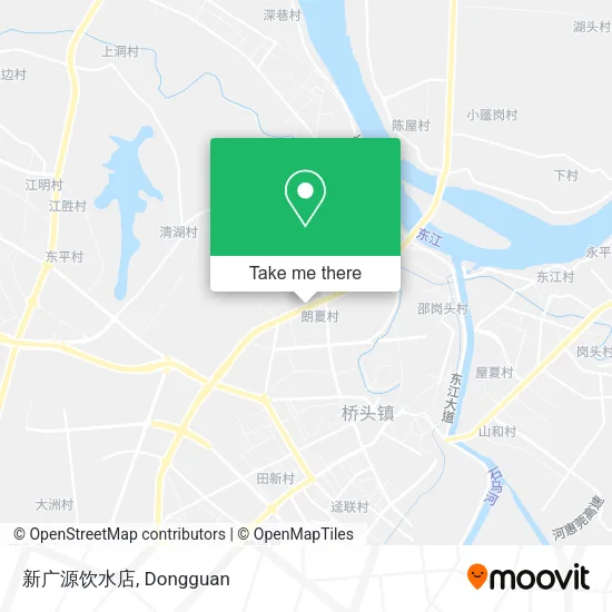 新广源饮水店 map
