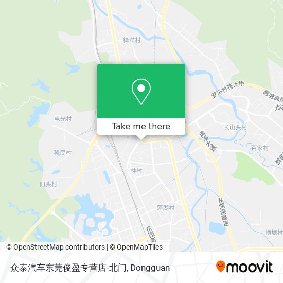 众泰汽车东莞俊盈专营店-北门 map