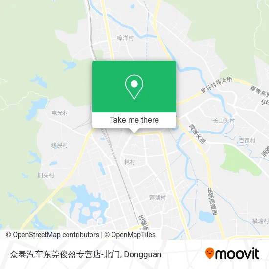 众泰汽车东莞俊盈专营店-北门 map