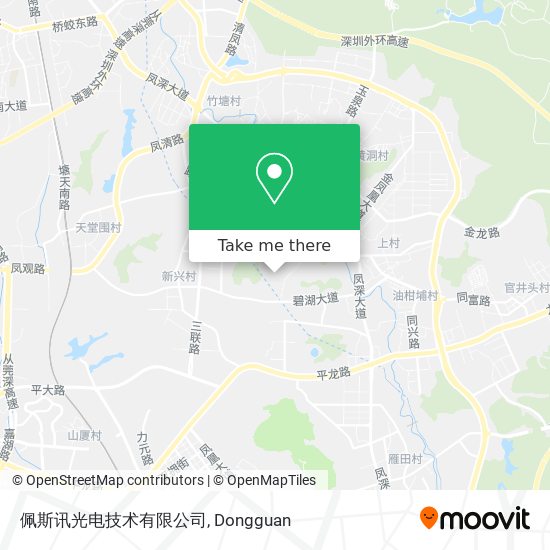 佩斯讯光电技术有限公司 map