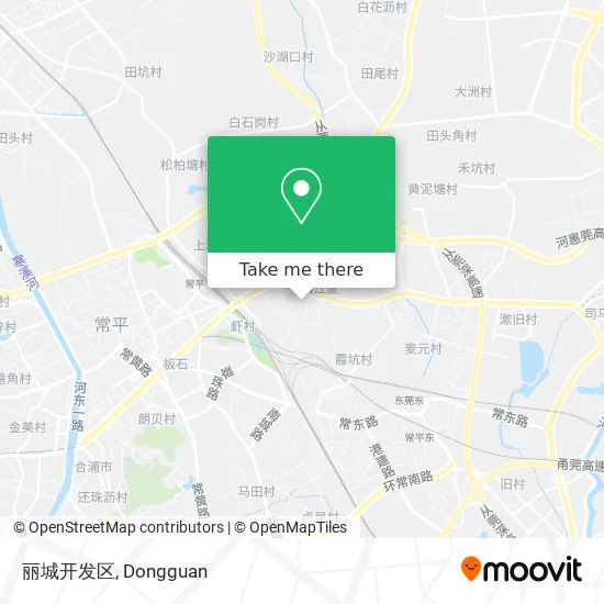 丽城开发区 map