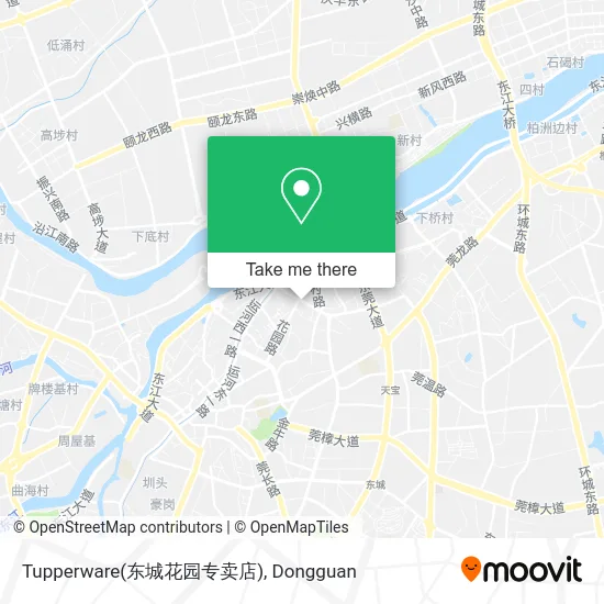 Tupperware(东城花园专卖店) map