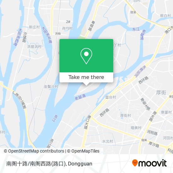 南阁十路/南阁西路(路口) map