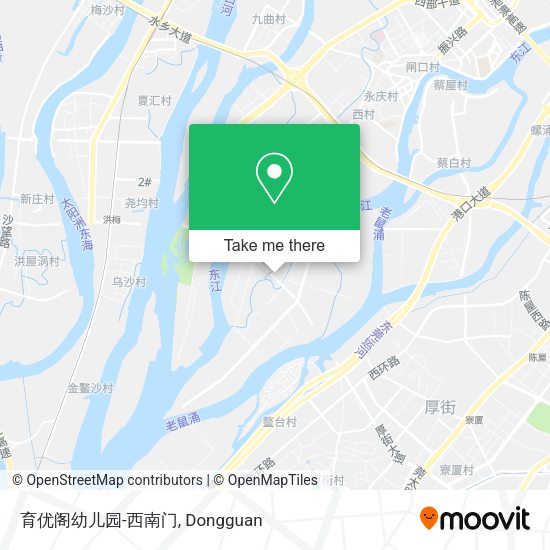 育优阁幼儿园-西南门 map