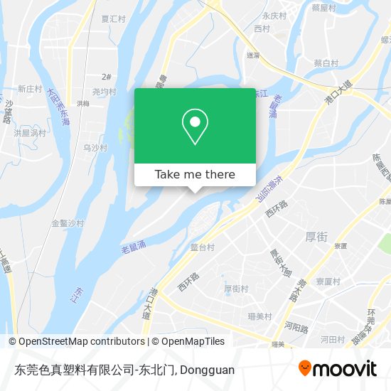 东莞色真塑料有限公司-东北门 map