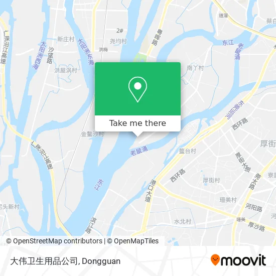 大伟卫生用品公司 map