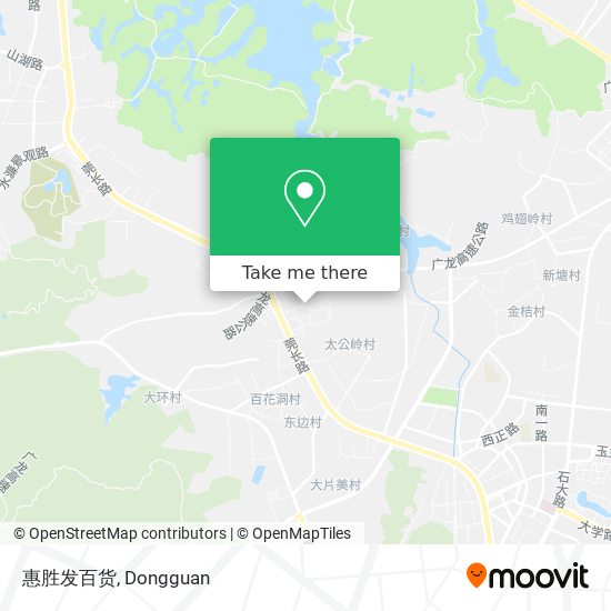 惠胜发百货 map